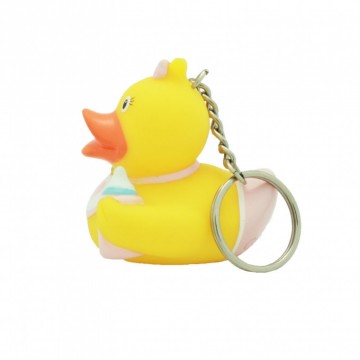 Sleutelhanger Baby Meisje Eend LILALU