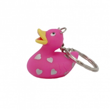 Sleutelhanger Eendjes met Hartjes LILALU