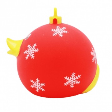 Kerstbal Badeend Rood LILALU