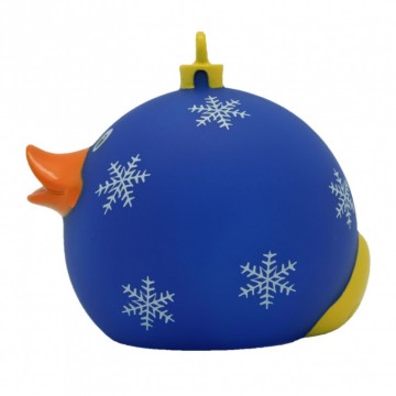 Kerstbal Badeend blauw LILALU