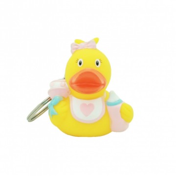Sleutelhanger Baby Meisje Eend LILALU