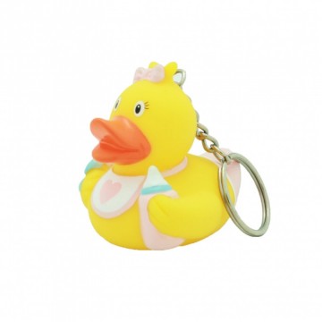 Sleutelhanger Baby Meisje Eend LILALU