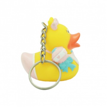 Sleutelhanger Baby Meisje Eend LILALU