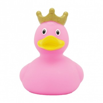 Eend met kroon roze LILALU