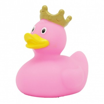 Eend met kroon roze LILALU