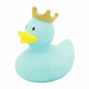 Eend met kroon lichtblauw LILALU