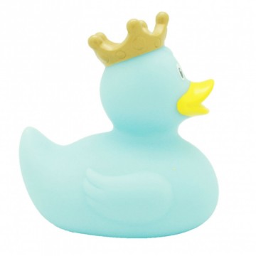 Eend met kroon lichtblauw LILALU