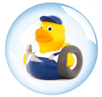 AUTOMONTEUR BADEEND  - MECHANIC DUCK