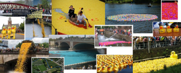 21 CM Giant Reuzen Badeenden GEEL