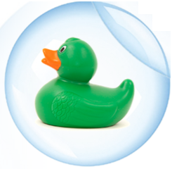 8CM Budget Race Eendjes Deluxe GROEN