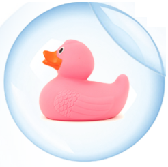 8CM Budget Race Eendjes Deluxe ROZE