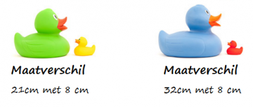 32CM Giant Reuzen Badeenden GEEL