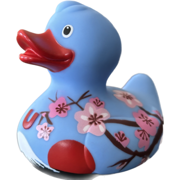 Bud1518 cherry blossom japan rubber duck budduck 2