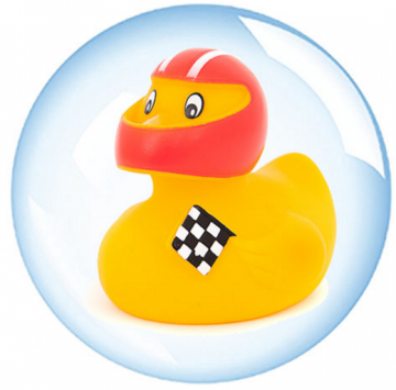 F1 RACING DRIVER DUCK