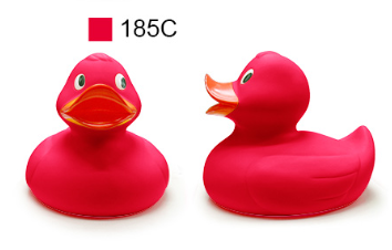 21 CM Giant Reuzen Badeenden ROOD