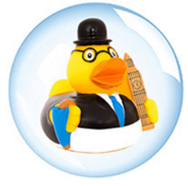 LONDON CITY DUCK LONDEN CITY BADEEND