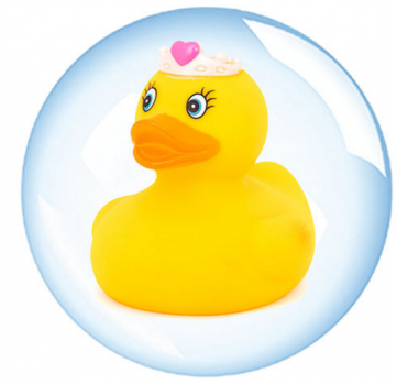 PRINSESSEN BADEEND PRINCESS DUCK