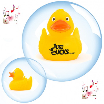 8.8CM Piepende Luxury Eend GEEL