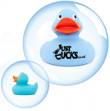 Reuzen Promo Eend 21cm blauw