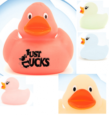 Lichtgevende ROZE Promo Eend