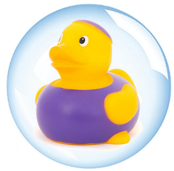 PRUIM BADEEND  PLUM DUCK