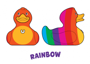 Rainbow duck bud 2017