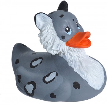 Wild republic badeendje 23218 snow leopard   sneeuw luipaard  bij wwwjustducksnl