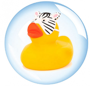 ZEBRA MASKER BADEEND  ZEBRA MASK DUCK