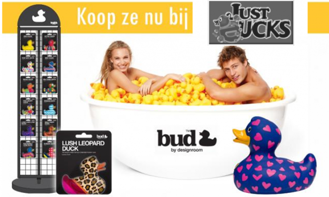 BUD DUCKS BIJ JUSTDUCKS.NL